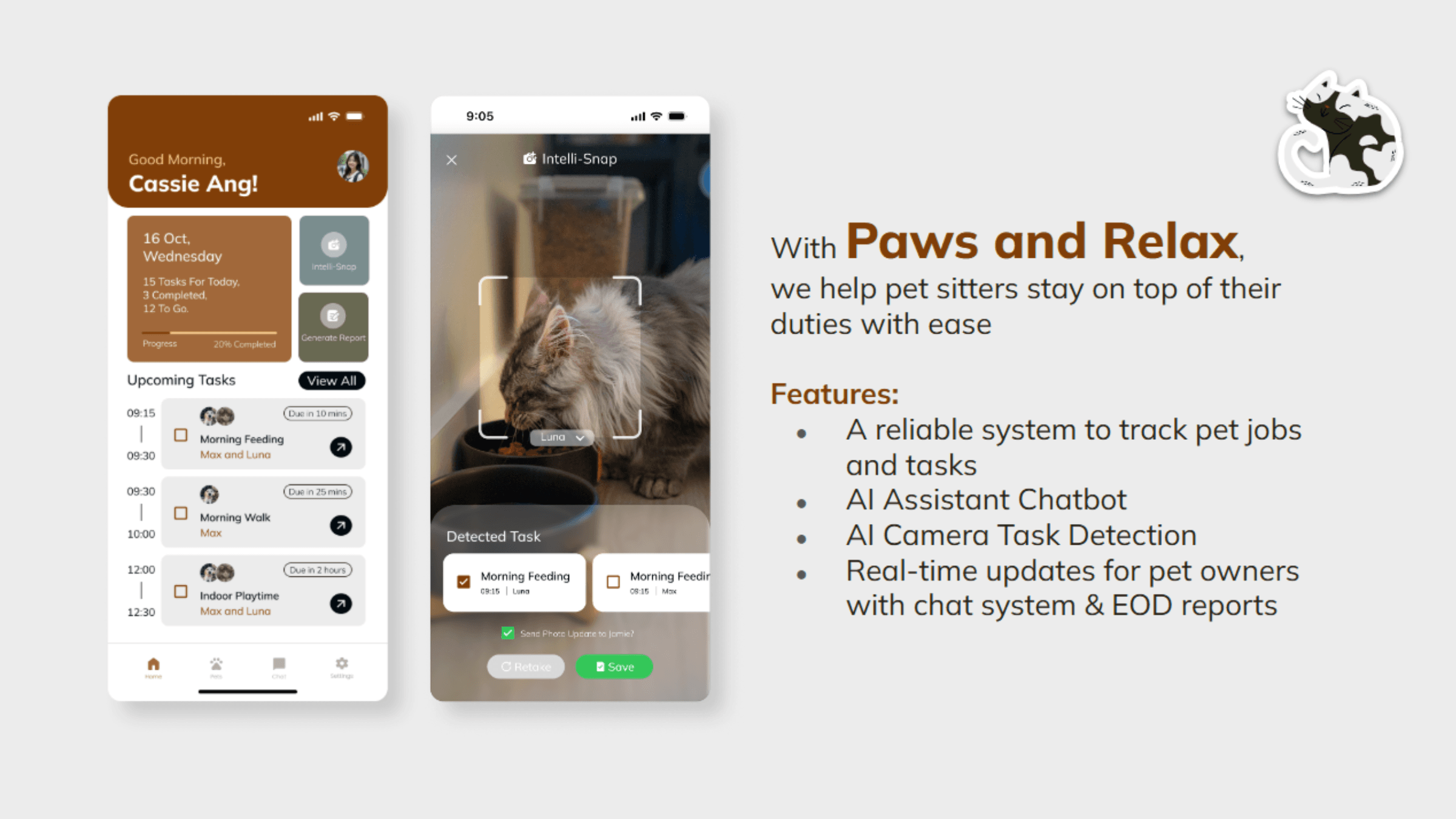 Paws & Relax - a UX Design Thinking Project