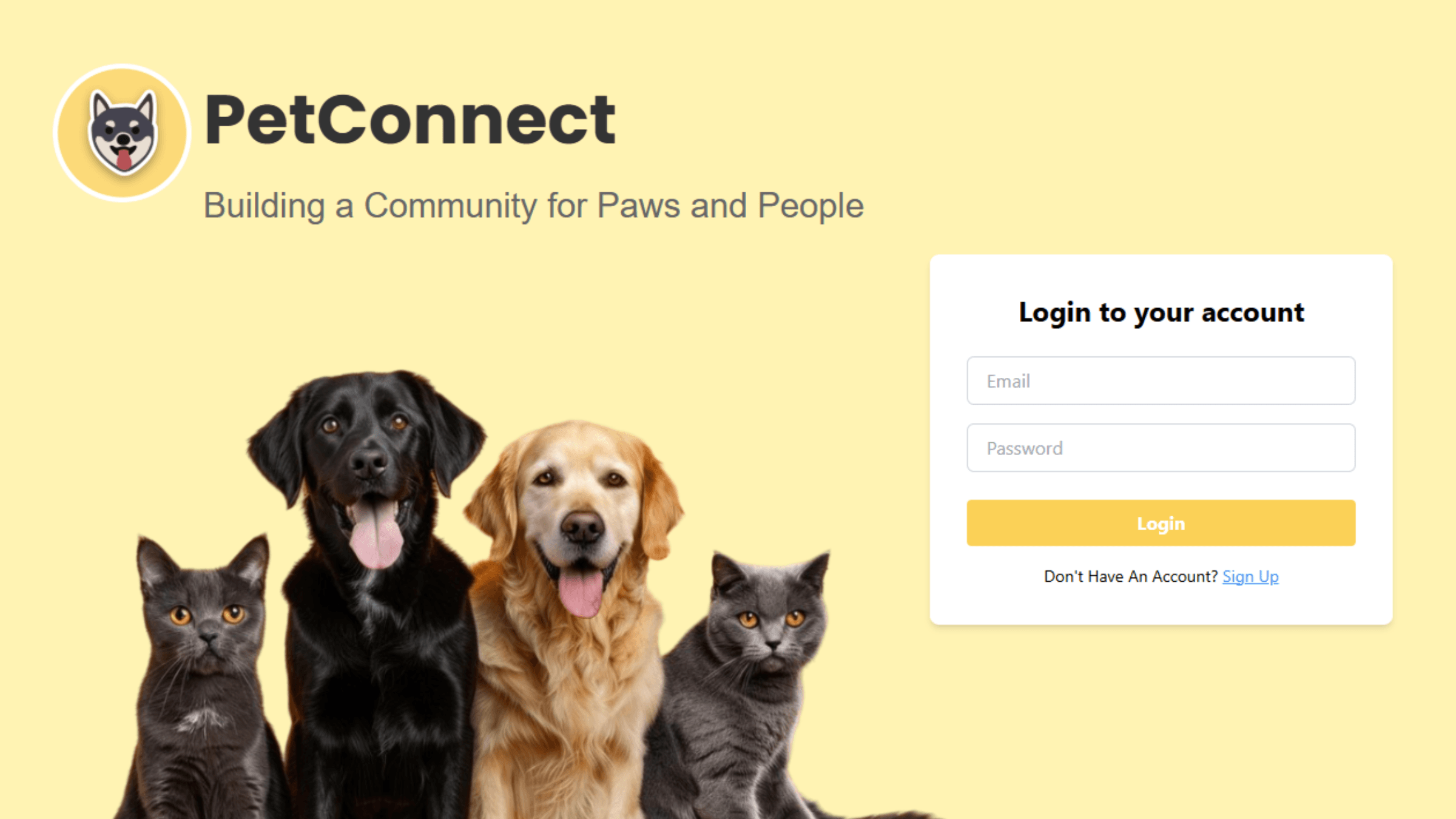 PetConnect - Connecting Pet Owners & Lovers